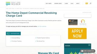 The Home Depot Commercial Revolving Charge ... - Credit Card Insider
