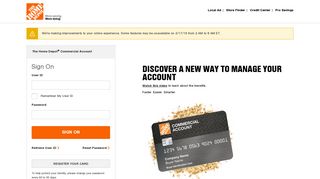 Home Depot Commercial Account Card - Citi.com