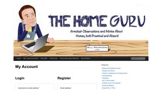 The Home Guru | My Account