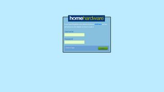 Home Hardware | Login