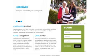 | Caregiver Portal