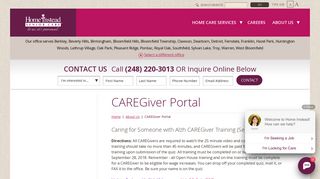CAREGiver Portal - Home Instead Senior Care