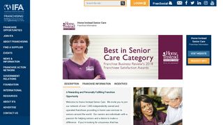 Home Instead Senior Care Franchise Opportunities & Business ...