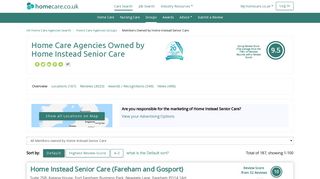 Home Instead Senior Care - Homecare.co.uk