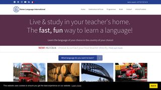 Home Language International - full-immersion language courses