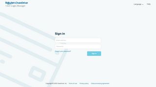 Sign in - User Login Manager