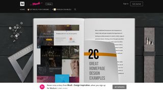 20 Greatest Home Page Design Examples – Muzli - Design Inspiration