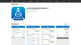 Home Savings Mobile Banking on the App Store - iTunes - Apple