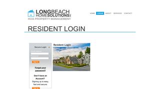 Resident Login - Long Beach | Home Solutions