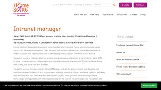 Home Start | Intranet manager
