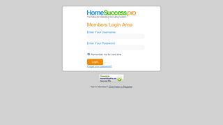 Login for homesuccesspro.com Members Area - Home Office Pro