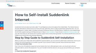 How to Self-Install Suddenlink Internet | HighSpeedInternet.com