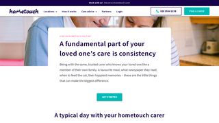 What we do | hometouch live-in care