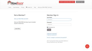 Member Sign In - HomeTouch Ministry's