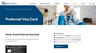 Preferred Visa Card – Home Trust