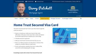 Home Trust Secured Visa Card | Barry Patchett