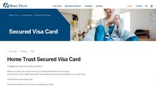 Secured Visa Card – Home Trust