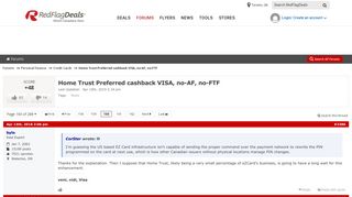 Preferred Visa Card from Home Trust - Page 160 - RedFlagDeals.com ...