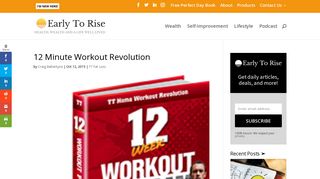 12 Minute Workout Revolution - Early To Rise