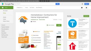 HomeAdvisor: Contractors for Home Improvement - Apps on Google ...