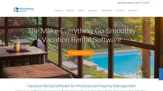 Vacation Rental Software for 1-1,000+ Units [HomeAway Software]