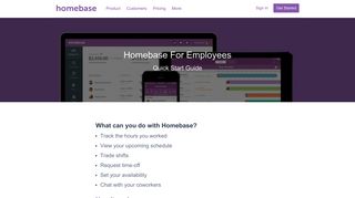 Web | Homebase