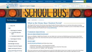 Technology / Homebase Student Portal