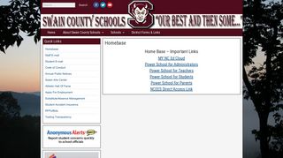 Homebase – Swain County Schools