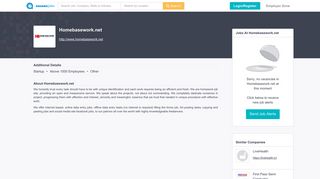 Homebasework.Net | Job Openings, Salary & Reviews at AasaanJobs