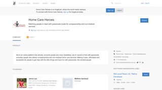 Home Care Heroes Careers, Funding, and Management Team ...
