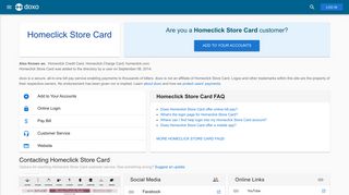 Homeclick Store Card: Login, Bill Pay, Customer Service and Care ...