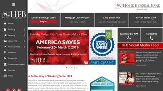 Home Page | Home Federal Bank