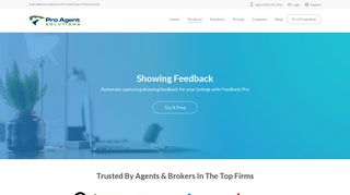 Real Estate Showing Feedback Software - Pro Agent Solutions