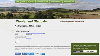 Northumberland Homefinder - Wooler and Glendale Community Website