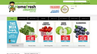 Home Fresh Organics - Welcome - AWSNEW