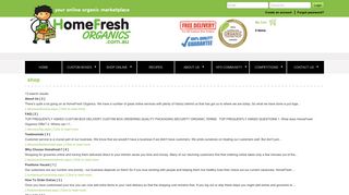 Home Fresh Organics - shop - AWSNEW