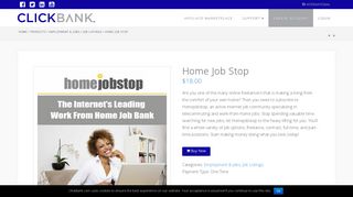 Home Job Stop - ClickBank
