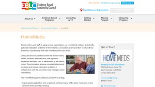 HomeMeds | Evidence Based Leadership Council