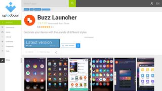 Buzz Launcher 1.9.7.07 for Android - Download
