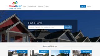 HomeSteps.com | Freddie Mac Real Estate | Freddie Mac Homes