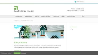 Rent a Home | Herefordshire Housing