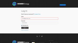 HOMER Energy User Site- Hybrid Renewable and Distributed ...