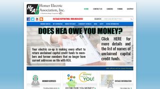 Home - Homer Electric Association Inc