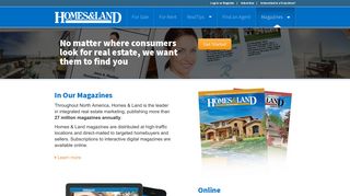 Advertise with Homes & Land | Homes & Land ®