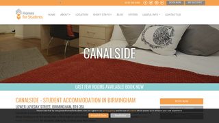 Canalside, Student Accommodation in Birmingham - Homes for Students