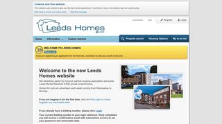 Search for a home - Leeds Homes - Your guide to affordable rented ...