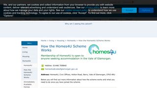 How the Homes4U Scheme Works - Vale of Glamorgan Council