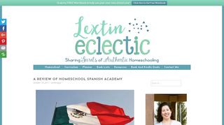 A Review of Homeschool Spanish Academy - Lextin Eclectic
