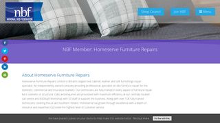 Homeserve Furniture Repairs | National Bed Federation