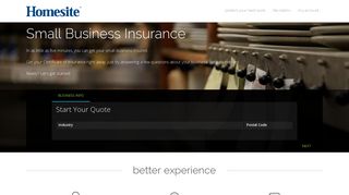Homesite Insurance Agency, Inc. Small Business Insurance